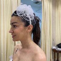 Cerchietto con veletta - 2