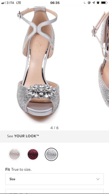 Scarpe per il taglio della torta 👌🏽 Badgley mischka - 2