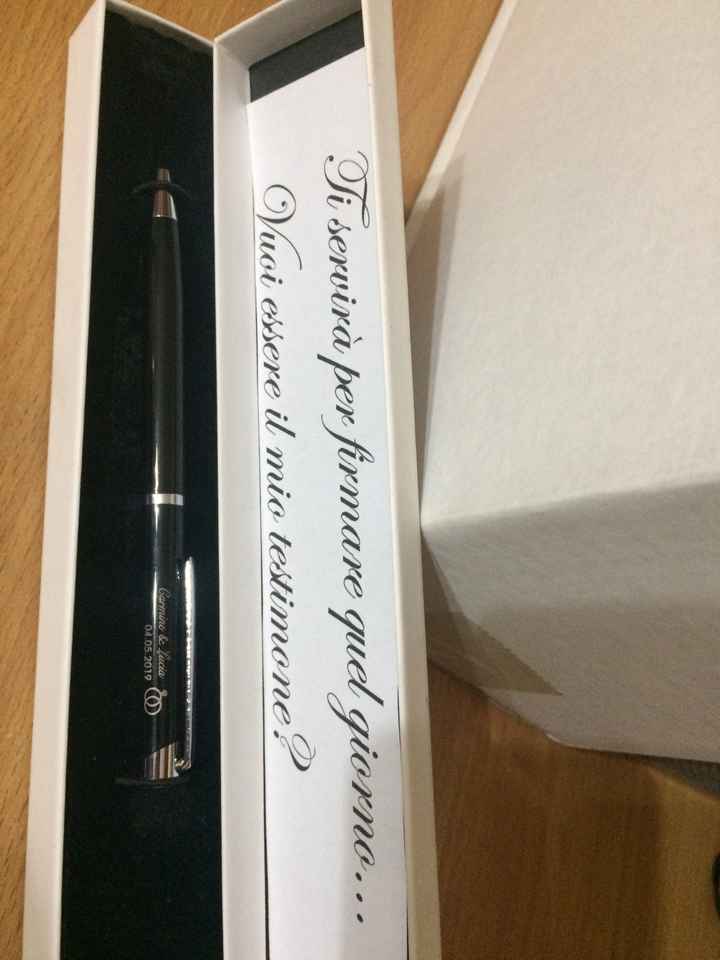 Come dirlo ai testimoni? Ecco la mia idea originale 😁 - 1