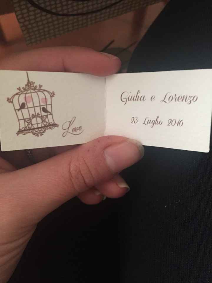 Le mie scatoline porta confetti - 1