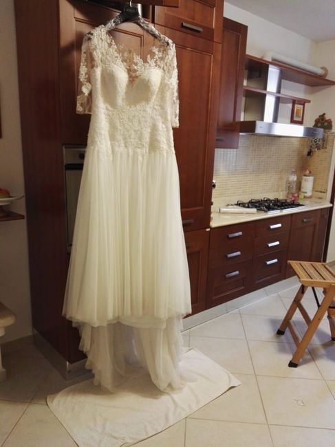 Lavare abito da sposa 1