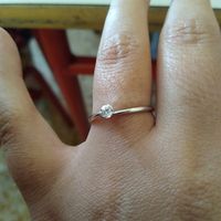 Che tipo di anello hai ricevuto alla proposta? - 1