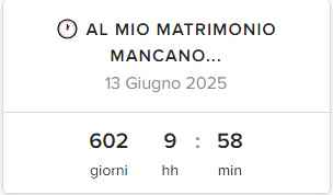 Mancano 190 giorni ☺️ - 1