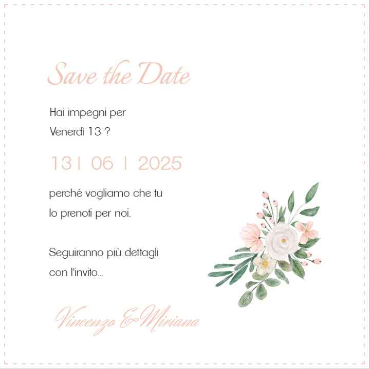 Save the date - 1