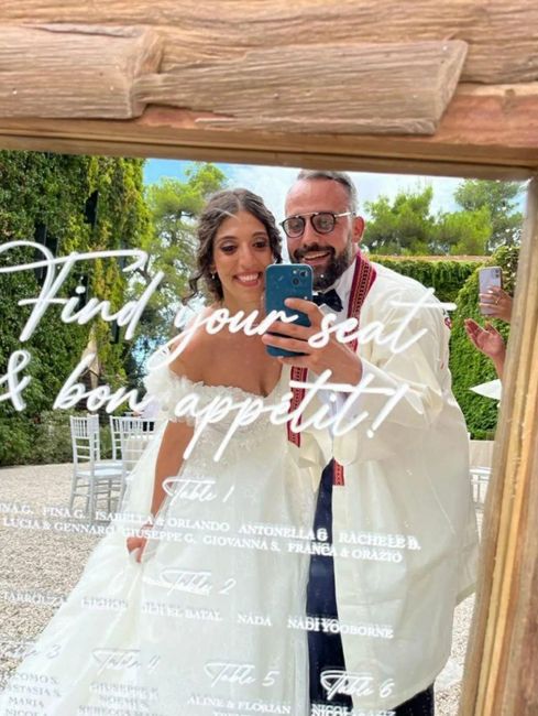 Tableau de mariage 3