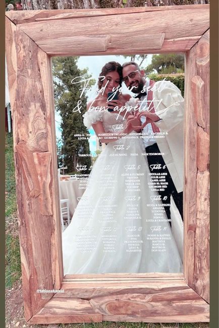 Tableau de mariage 4