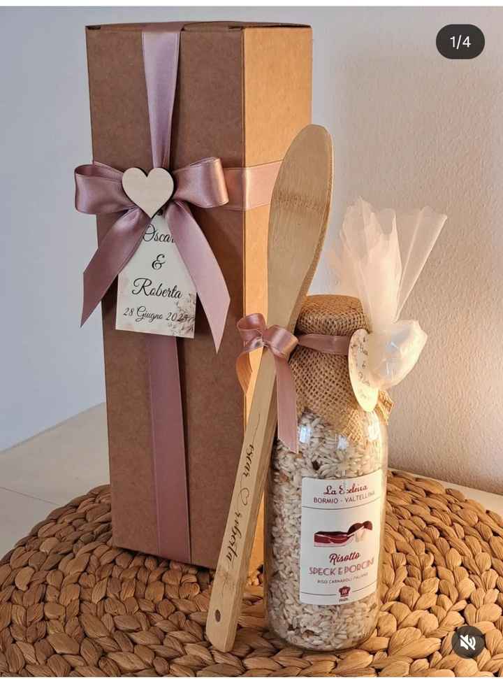 Da invitati vi piacerebbe ricevere questa tipologia di bomboniera? - 1