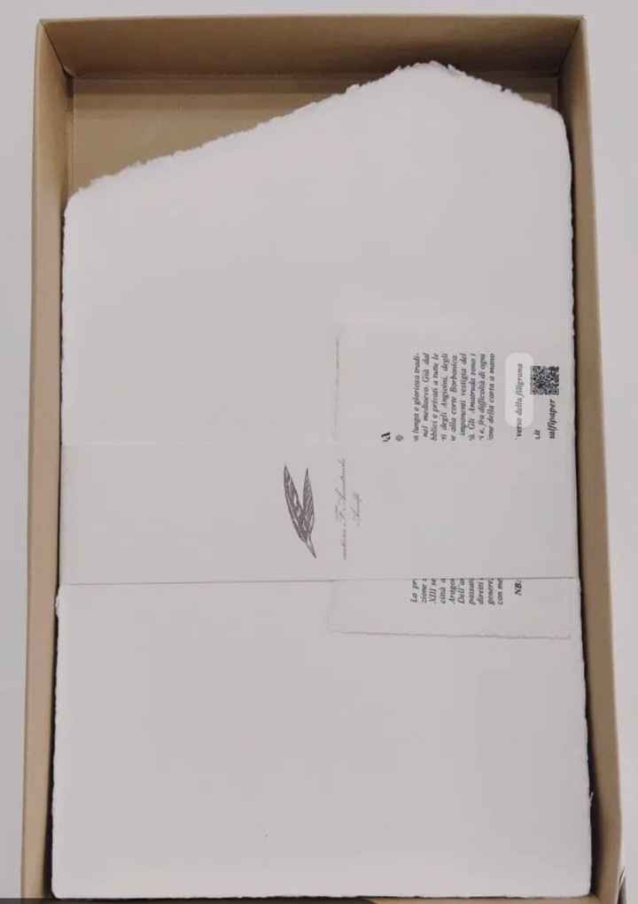 Partecipazioni fai da te carta Amalfi busta Lr - 1