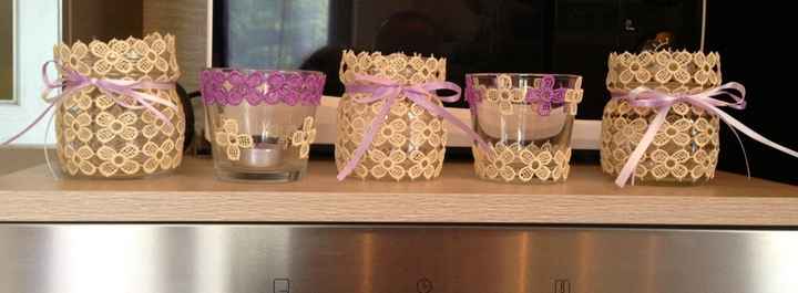 Candele come centrotavola.. - 1