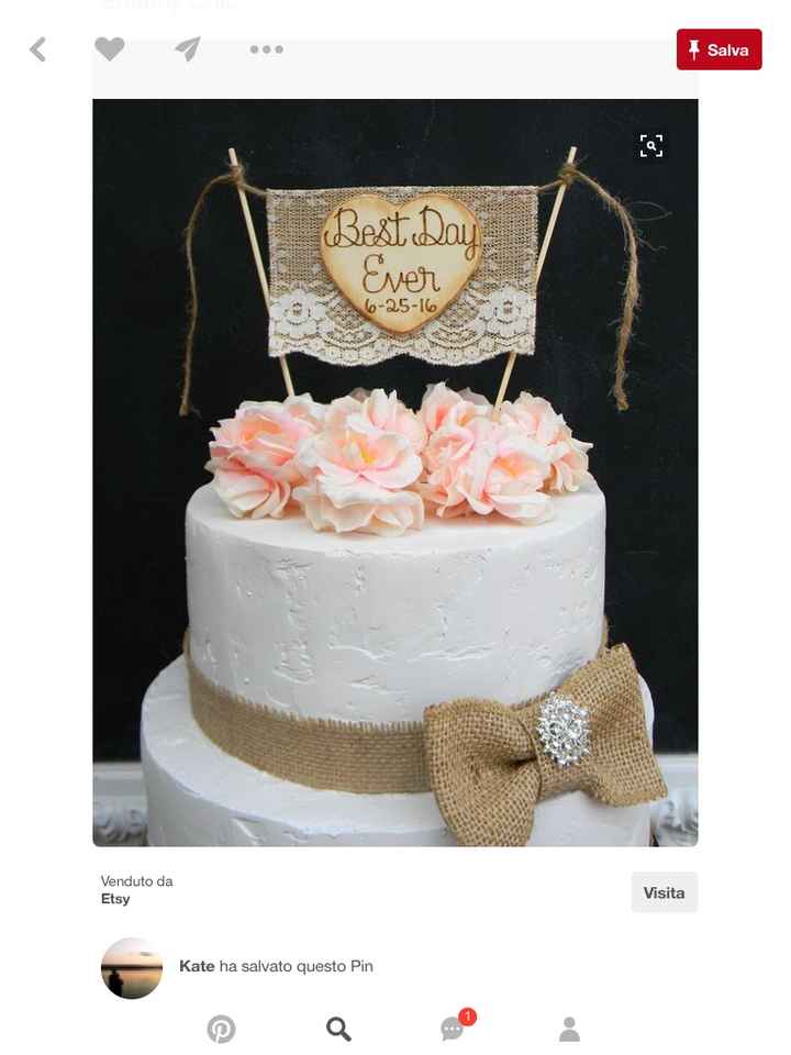 Il nostro cake topper - 1