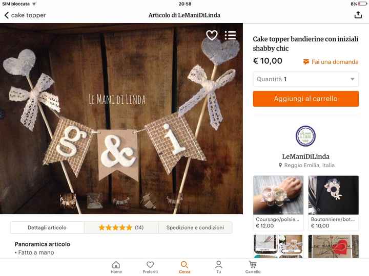 Il nostro cake topper - 2