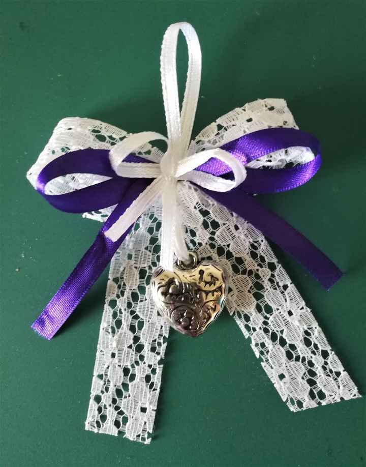 Fiocco da agganciare al nastro che chiuderà il programma