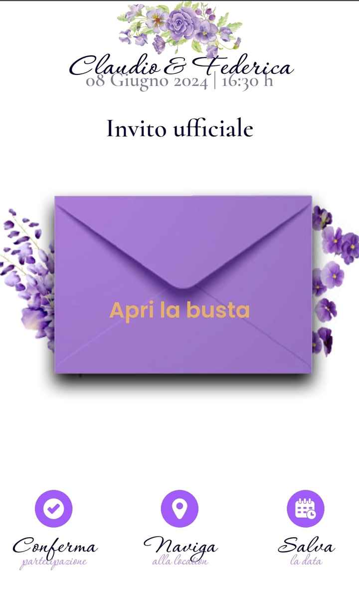 Partecipazioni digitali (fatte da me) - 1