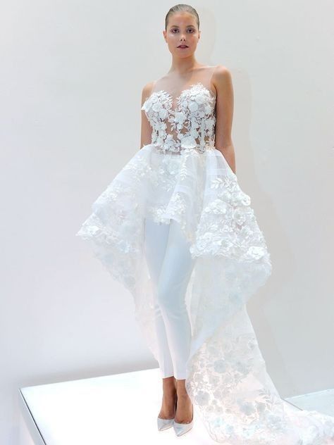 abito da sposa a pantalone - 2
