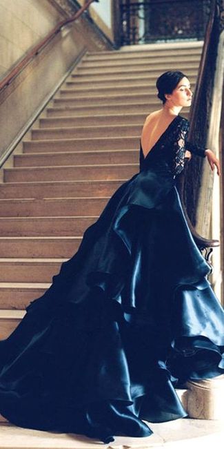 Abiti da sposa colorati tendenza 2019 - 5