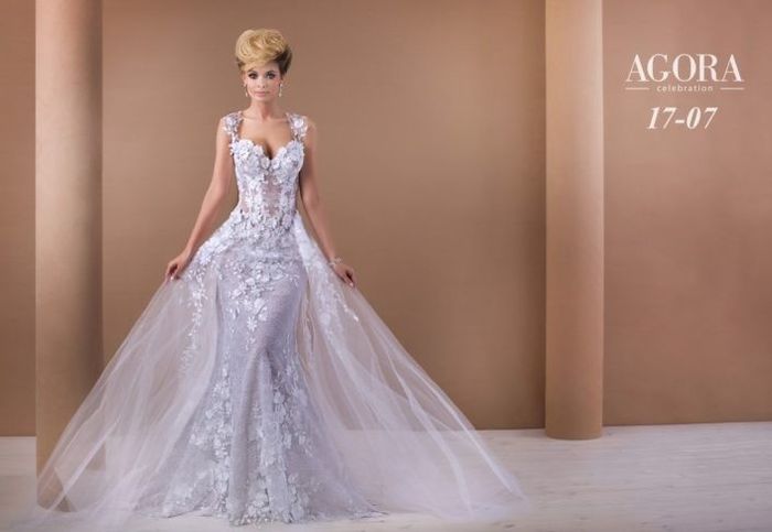 Abiti da sposa colorati tendenza 2019 - 23