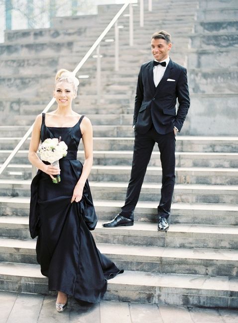 Abito da sposa.. Total black! - 2