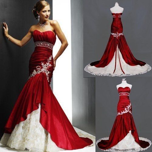 Abito da sposa in rosso - 15