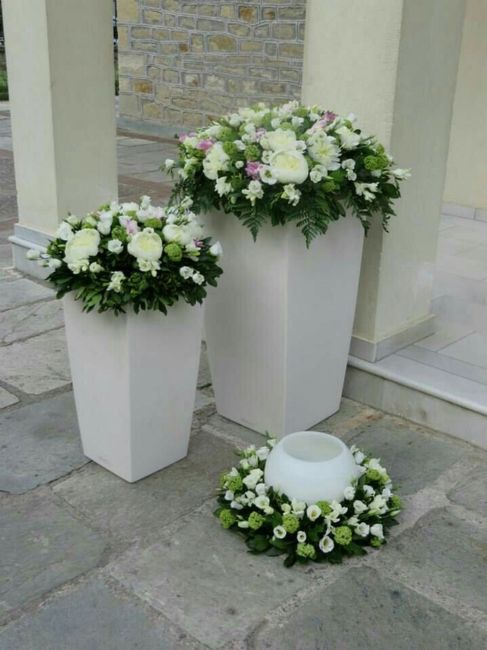 Decorazioni con fiori in vaso idee - 1