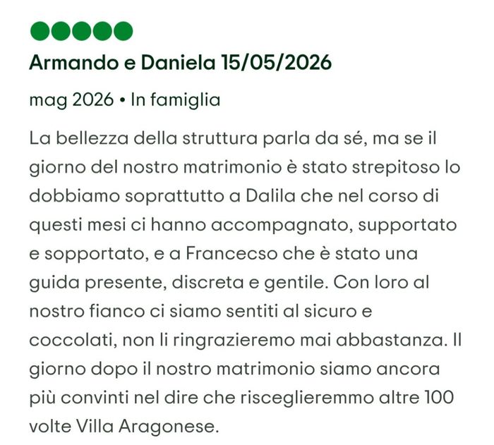 Recensione cibo 1