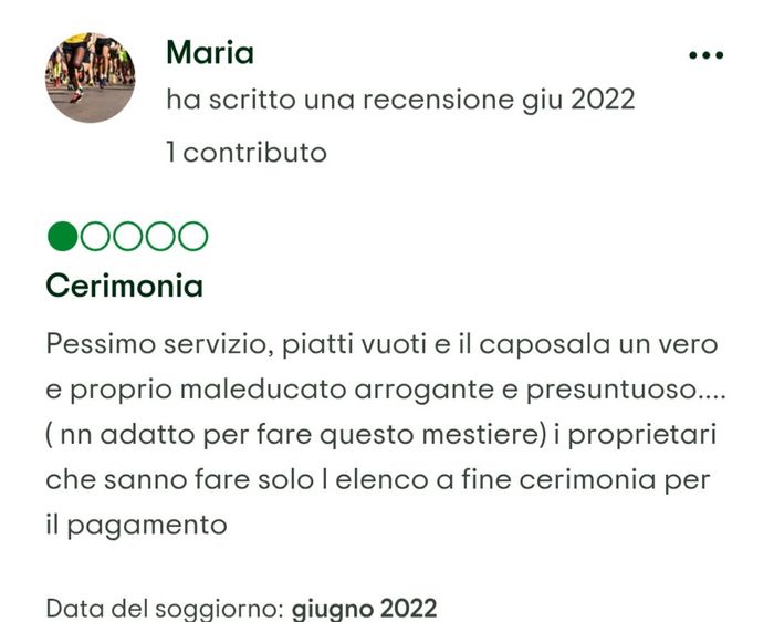 Recensione cibo 5