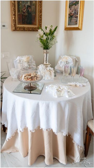 Tavolo casa sposa 2