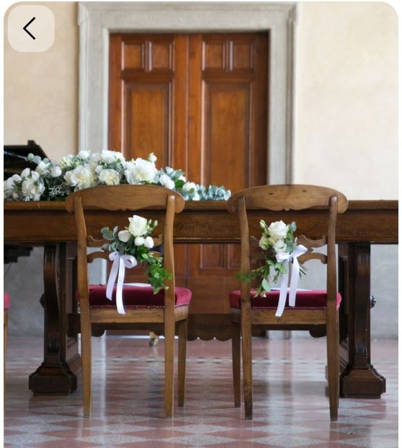 Allestimento tavolo cerimonia - 2