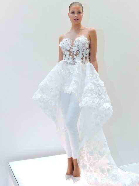 abito da sposa a pantalone - 2