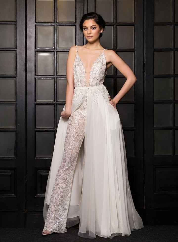 abito da sposa a pantalone - 5