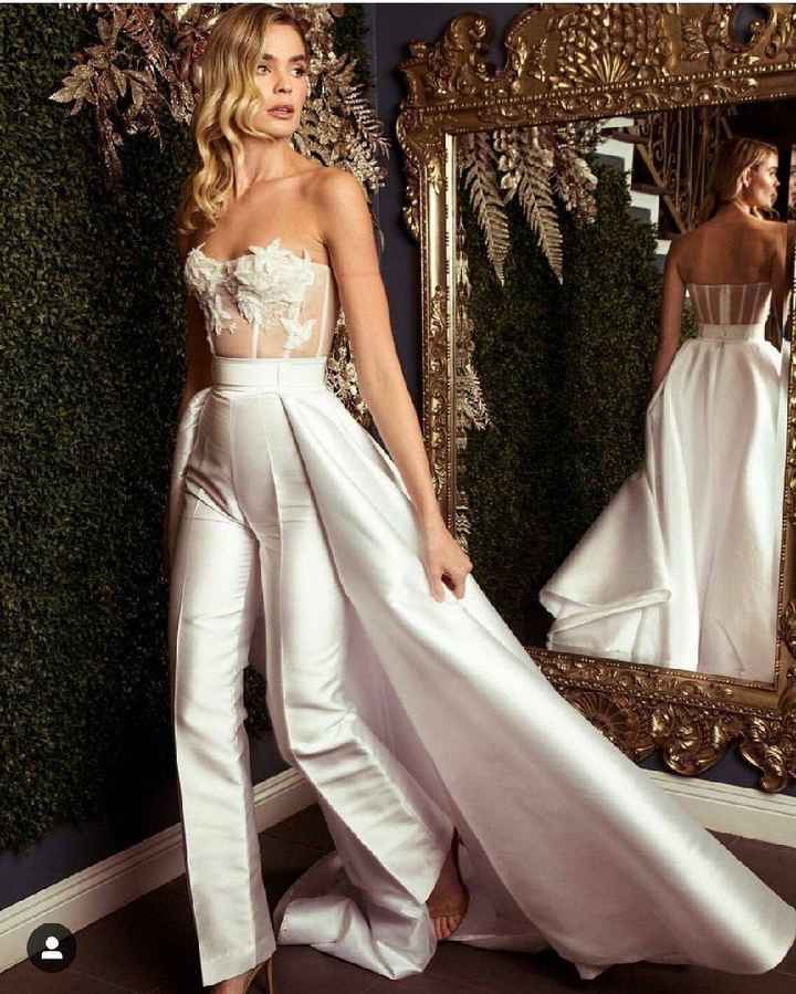 abito da sposa a pantalone - 13