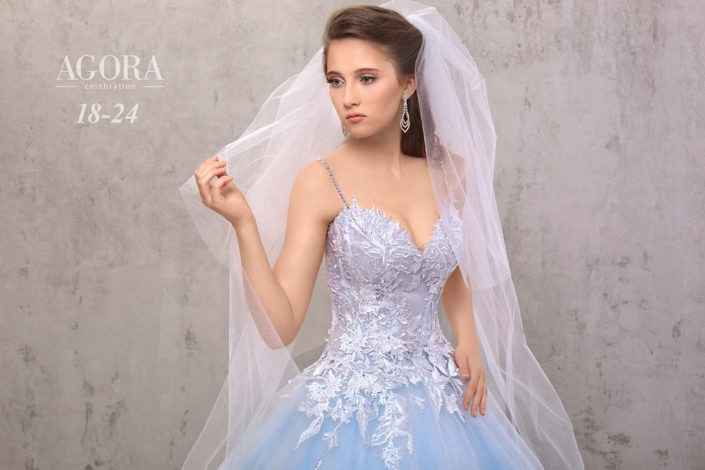 Abiti da sposa colorati tendenza 2019 - 3