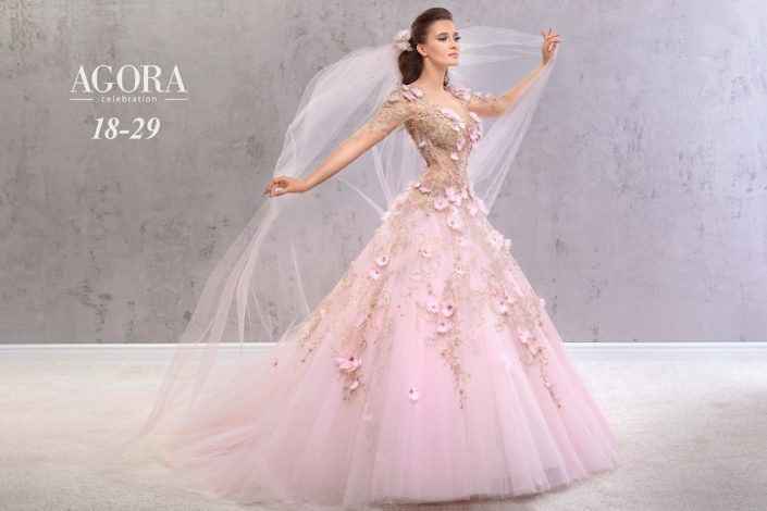 Abiti da sposa colorati tendenza 2019 - 4
