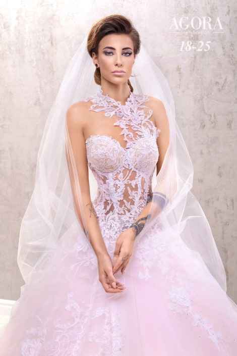 Abiti da sposa colorati tendenza 2019 - 16