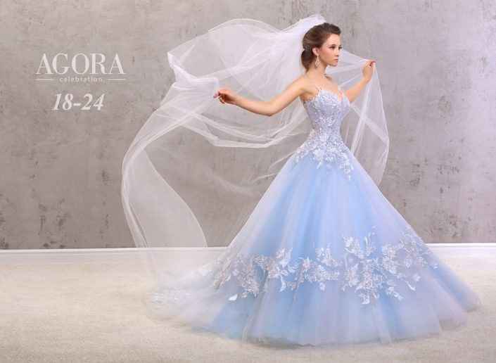 Abiti da sposa colorati tendenza 2019 - 18