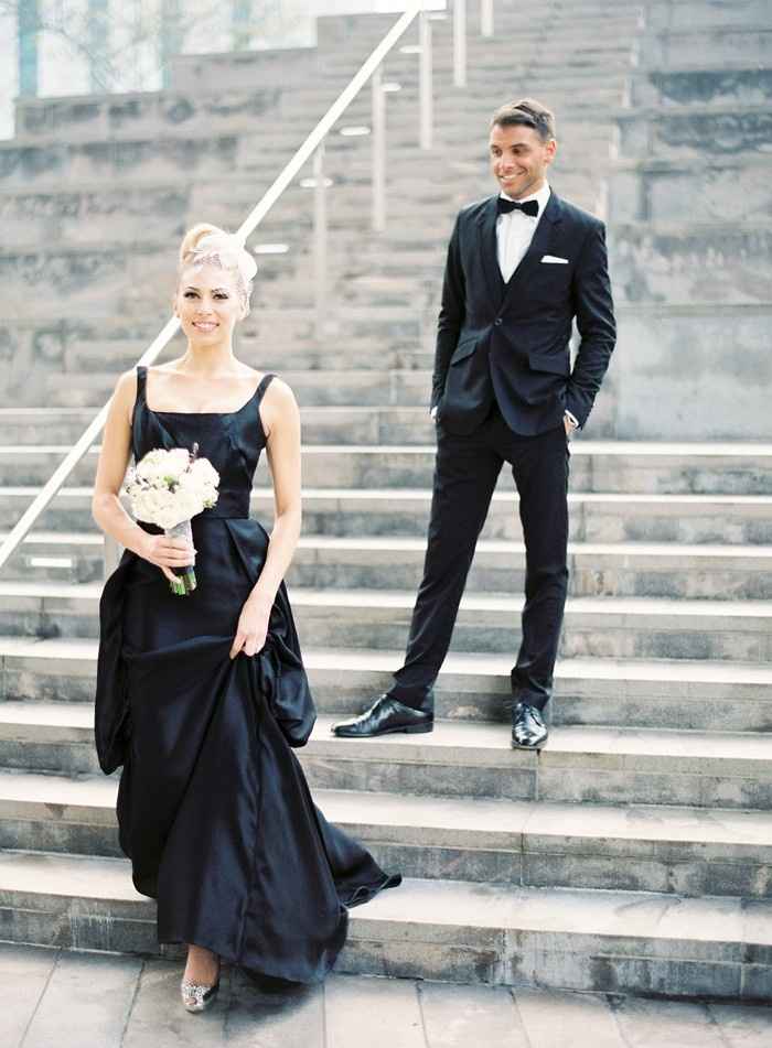 Abito da sposa.. Total black! - 2