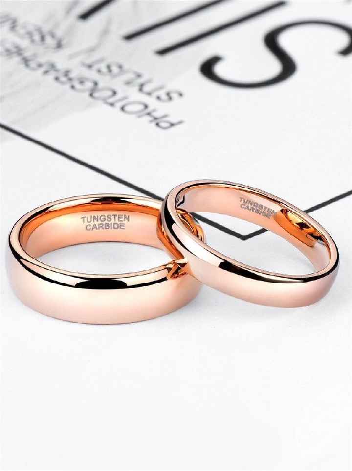 fedi oro rosa - 1
