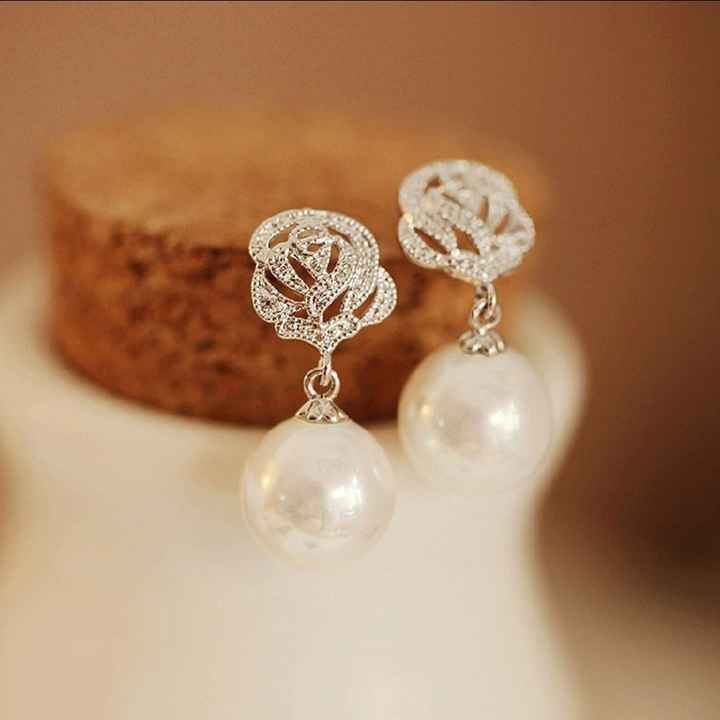 Orecchini da sposa lunghi o corti? - 2