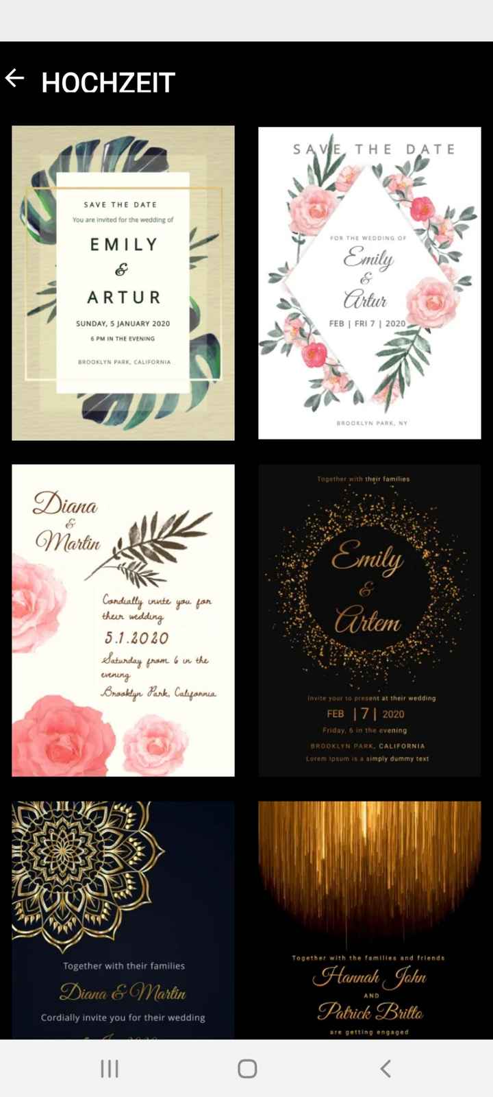Partecipazione matrimonio online - 1