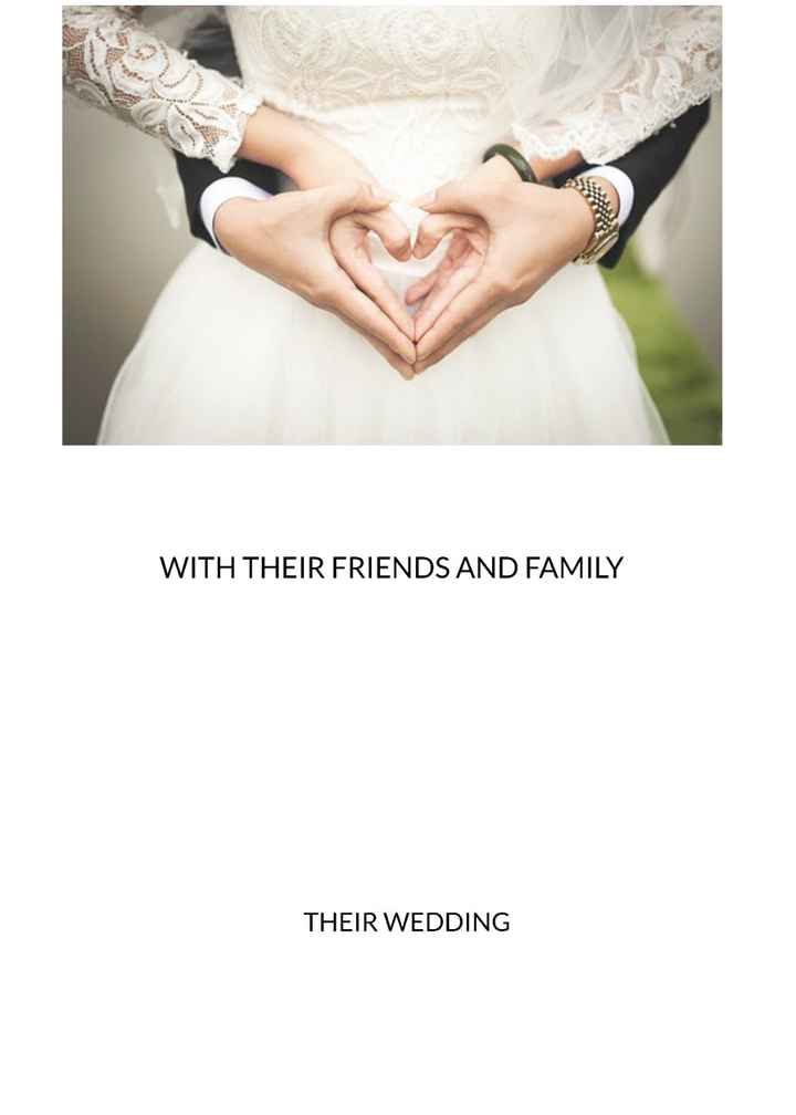 Partecipazione matrimonio online - 1