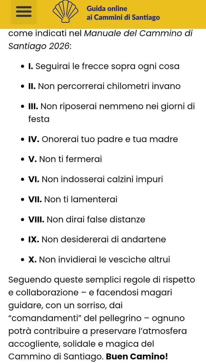 Cammino di Santiago - 1