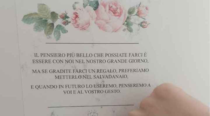 iban nella partecipazione per viaggio nozze ? - 3