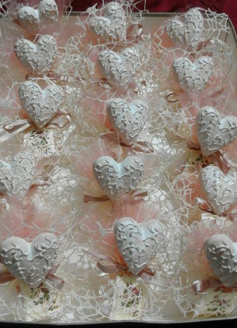 Segnaposto a forma di cuore 2