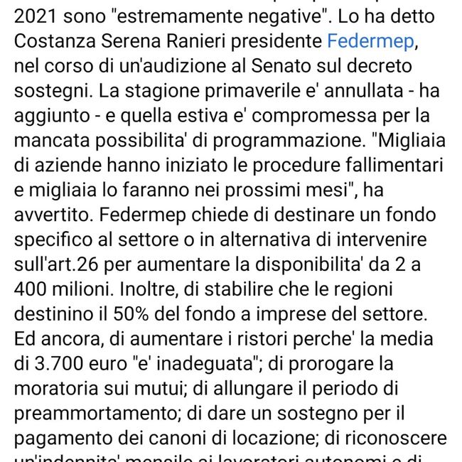 Protocollo matrimoni 2021 atteso ntro fine aprile 3