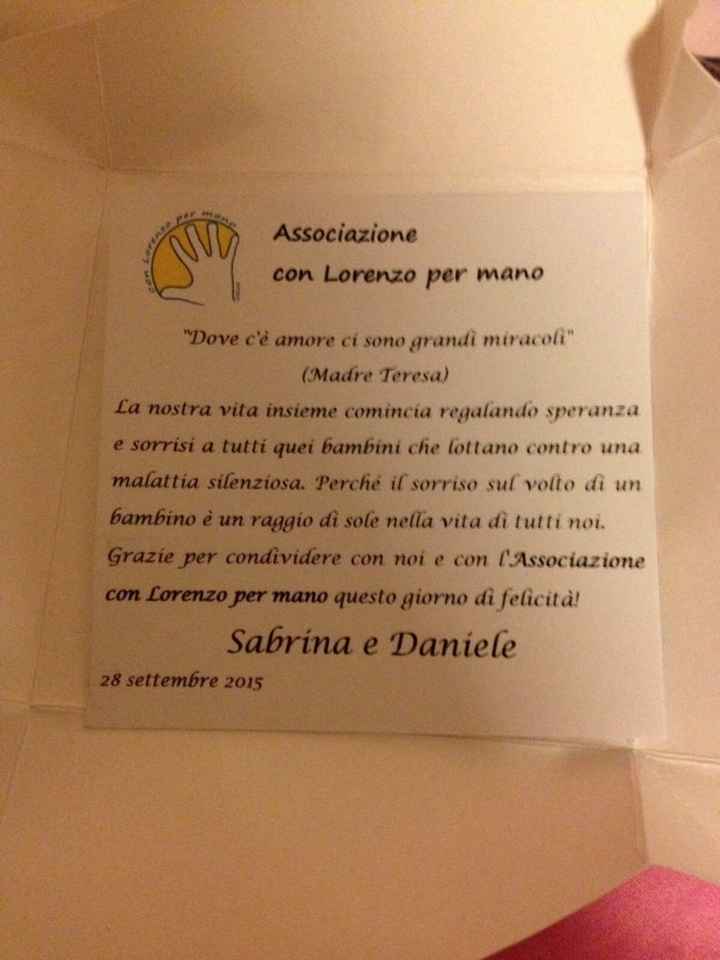 Bomboniere solidali - 1