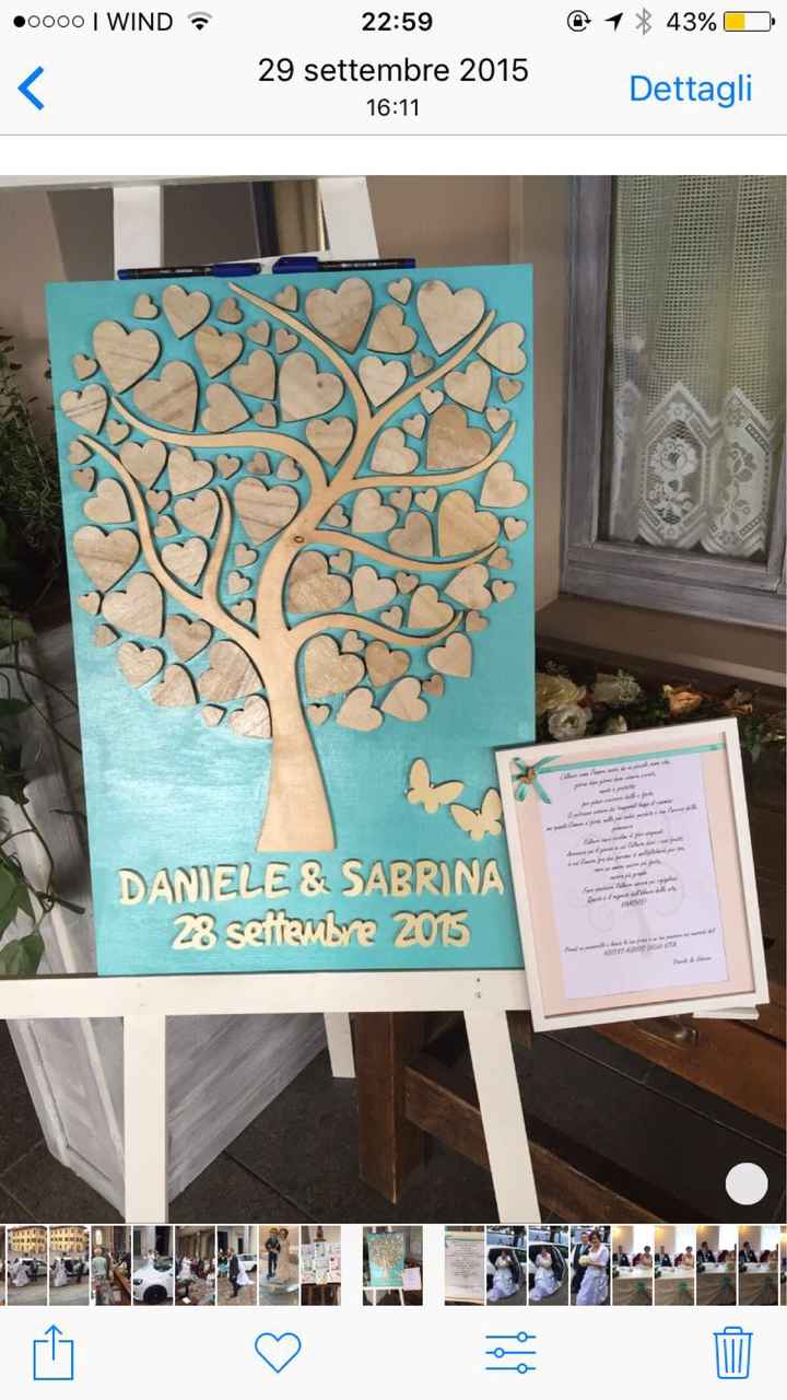 Albero impronte guestbook - 1