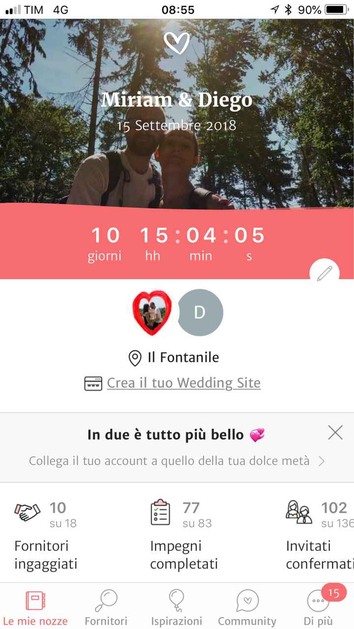 Tra dieci giorni il nostro si 😍 - 1