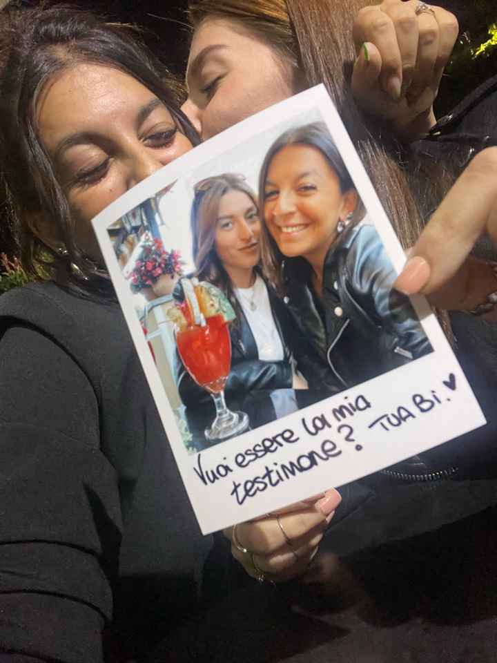 Scelta Testimoni e damigelle - 2