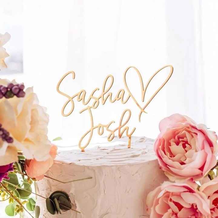Cake topper - 2