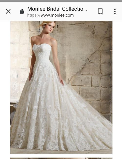 Quanto tempo prima avete scelto il vostro abito da sposa ?? - 1