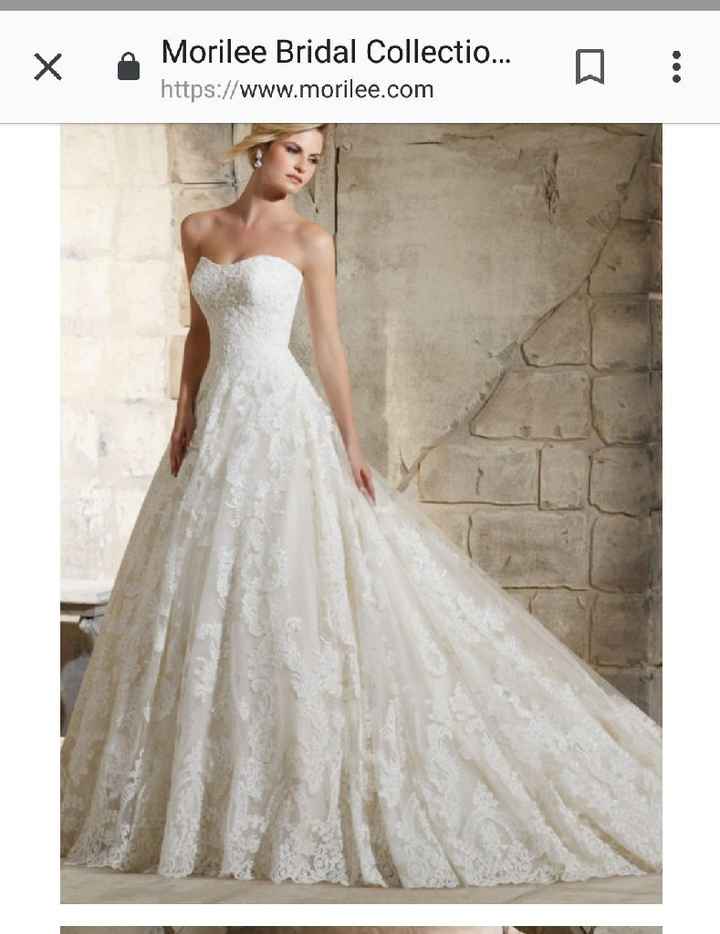 Quanto tempo prima avete scelto il vostro abito da sposa ?? - 1